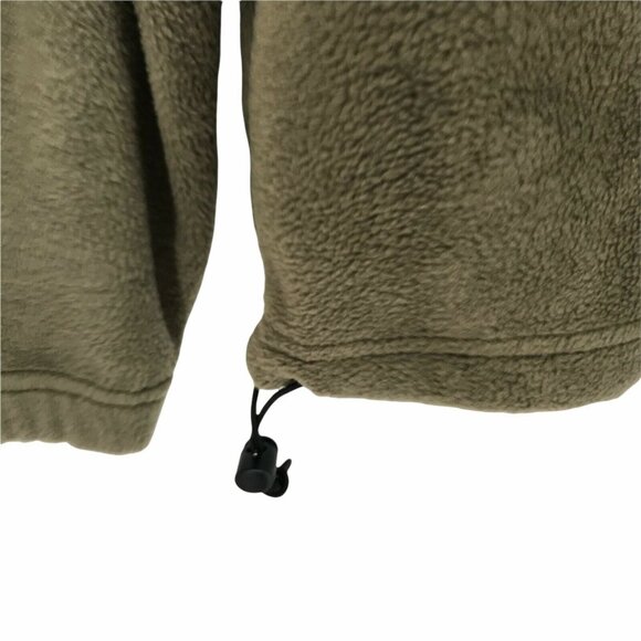 Shaver Lake Mens 1/4 Zip Fleece Green Pullover Shirt Size XL - Picture 3 of 6